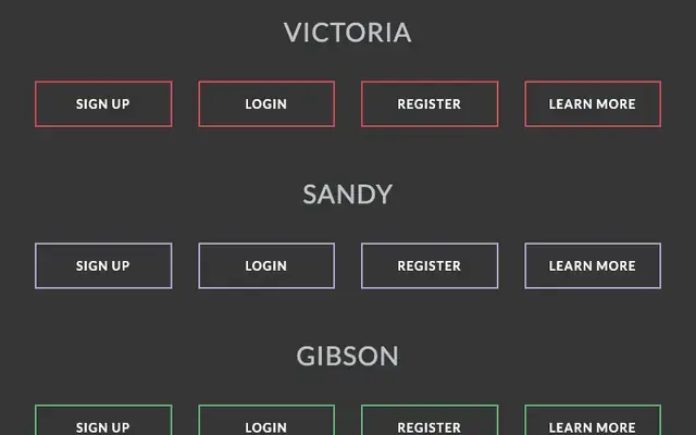 纯CSS3边框按钮悬停特效 纯CSS3边框按钮悬停特效