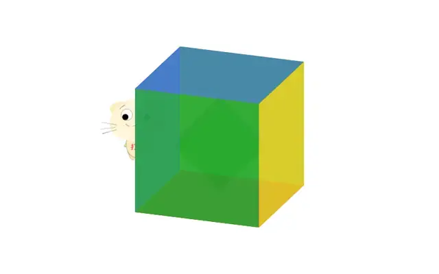 vue.js立方体旋转播放特效