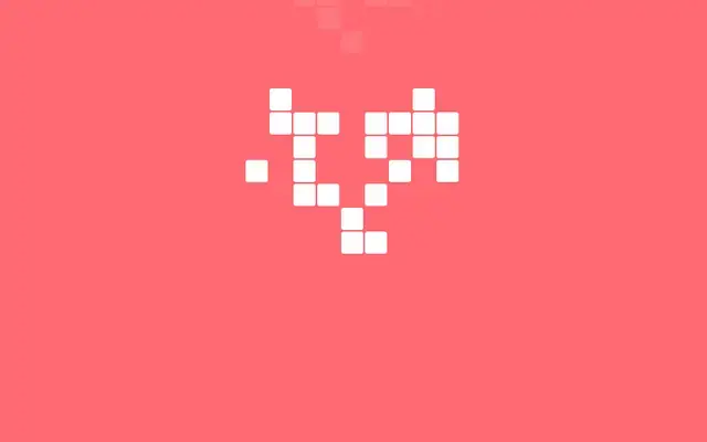 几何爱心图形CSS3特效
