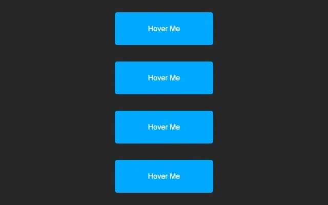 css3悬停按钮变形发光特效