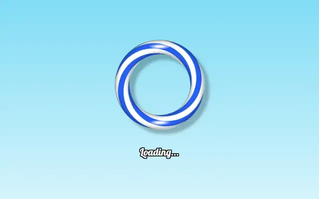 CSS3糖果环形旋转加载动画特效