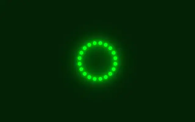 纯css3加载发光变色动画特效
