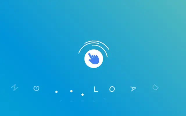 CSS3蓝色渐变背景Loading特效 CSS3蓝色渐变背景Loading特效